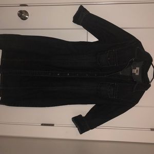 Old Navy Denim Snap Front Dress